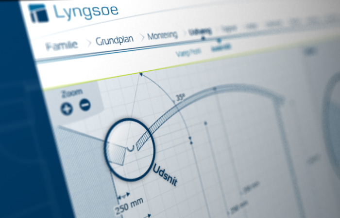Lyngsøe interface design til carport konfigurator