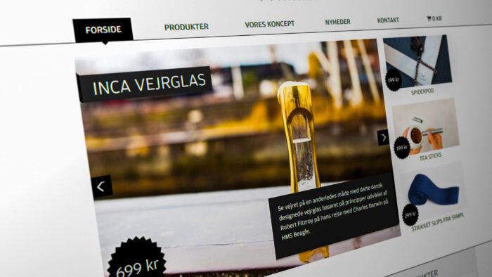 Viinkel er en responsive Wordpress-baseret WooCommerce webshop der sælger skandinavisk design.